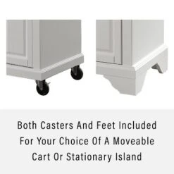 Lafayette Granite Top Portable Kitchen Island/Cart White/Gray - Crosley 12 Lafayette Granite Top Portable Kitchen Island/Cart White/Gray - Crosley -Famous Furniture Store GUEST 000187da 88fe 4107 ab7d ad690bf467b1