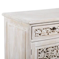 Traditional Mahogany Cabinet White - Olivia & May -Famous Furniture Store GUEST 002e08e9 97f1 40af 9823 852024d062ce