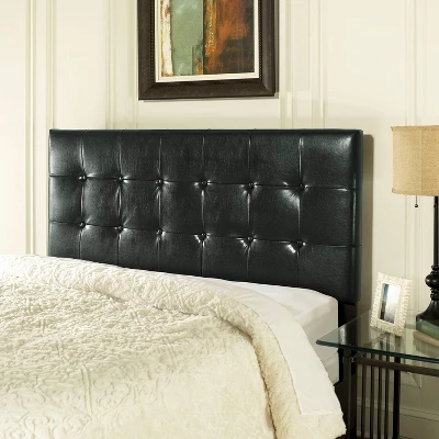 Full/Queen Andover Headboard Black - Crosley 3 Full/Queen Andover Headboard Black - Crosley