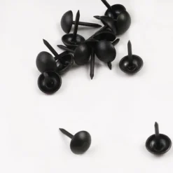 Unique Bargains Table Sofa Metal Round Head Thumb Tack Nails 0.28" X 0.5" Black 200 Pcs -Famous Furniture Store GUEST 00913617 c504 409c 8286 9038136ccc5d
