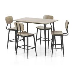 5pc Markfil Rectangle Counter Height Dining Table Set - MiBasics 14 5pc Markfil Rectangle Counter Height Dining Table Set - MiBasics -Famous Furniture Store GUEST 0230193c e74f 48b6 9c4a 97af63a06032