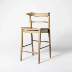Kaysville Curved Back Wood Counter Height Barstool - Threshold™ Designed With Studio McGee -Famous Furniture Store GUEST 023f7aed 536a 4f95 b97e 35970af67510
