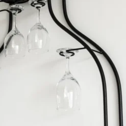 VintiquewiseBig Vintage Decorative Metal Bottle Shaped Wine Bottle Holder For Living Room, Dining, Or Entryway -Famous Furniture Store GUEST 02858435 c09e 41e6 90e1 dc8c270d4d35