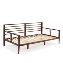 Mid Century Modern Solid Wood Spindle Daybed - Saracina Home -Famous Furniture Store GUEST 03589d72 727c 4275 b0fa 7aa23312241d
