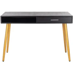 Jorja 1 Drawer 1 Shelf Desk - Safavieh -Famous Furniture Store GUEST 038b8056 06a3 4d31 ab85 cb3d69a530f9