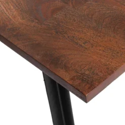 Pisgah Handcrafted Modern Industrial Mango Wood Dining Bench Country Brown/Black - Christopher Knight Home -Famous Furniture Store GUEST 04037f56 8801 440f 82df f88b335a615f