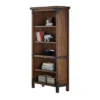 72" Addison Open Bookcase Auburn - Martin Furniture
