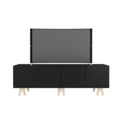 Runway TV Stand For TVs Up To 80" - Nexera -Famous Furniture Store GUEST 061f922c 5412 4f48 97c1 3451e903ee85