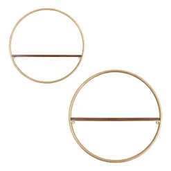 2pc Maxfield Round Wall Shelf Set Walnut Brown - Kate & Laurel All Things Decor 9 2pc Maxfield Round Wall Shelf Set Walnut Brown - Kate & Laurel All Things Decor -Famous Furniture Store GUEST 06902693 4ce0 4767 945c 971653e6d24f