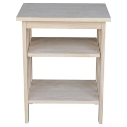 International Concepts Mission Printer Stand Unfinished