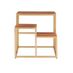 Camber 3 Tiered Plant Stand Side Table Gold - Powell Company 12 Camber 3 Tiered Plant Stand Side Table Gold - Powell Company -Famous Furniture Store GUEST 07dd7007 f18d 4a1a 8c7c e72be5f92410