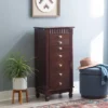 Tierra Contemporary Jewelry Armoire Merlot Brown - Powell Company -Famous Furniture Store GUEST 097ae1b3 07ea 4150 b6fb 703d0cbb2c1c
