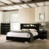 3pc Shorehaven Contemporary Nightstand And Chest California King Bedroom Set Black/Chrome - MiBasics 2 3pc Shorehaven Contemporary Nightstand And Chest California King Bedroom Set Black/Chrome - MiBasics -Famous Furniture Store GUEST 09cbab61 07d7 4bde a39b 598c76e8c6f0