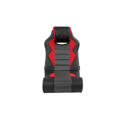 Flash Neo Fiber LED Wired Audio Floor Rocker Gaming Chair Red/Black - X Rocker 3 Flash Neo Fiber LED Wired Audio Floor Rocker Gaming Chair Red/Black - X Rocker