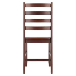 2pc Hamilton Ladder Back Chair - Antique Walnut - Winsome -Famous Furniture Store GUEST 0aac3f33 d12f 4b50 98bd 69fb471a9b13