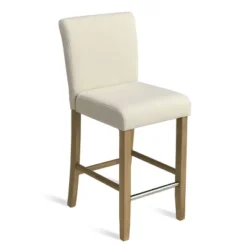 26" Portland Upholstered Counter Height Barstool Wood(Set Of 2) -The Pop Maison -Famous Furniture Store GUEST 0b0dceab e046 4296 a498 478e202352f2