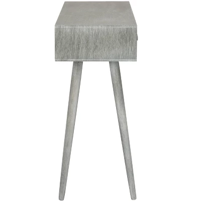 Albus 3 Drawer Console Table- Slate Grey - Safavieh 5 Albus 3 Drawer Console Table- Slate Grey - Safavieh - Image 3