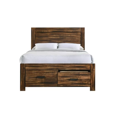 Wren Platform Storage Bed Chestnut - Picket House Furnishings 13 Wren Platform Storage Bed Chestnut - Picket House Furnishings - Image 11