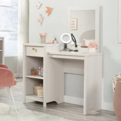 Dover Edge Vanity Silver Sycamore - Sauder