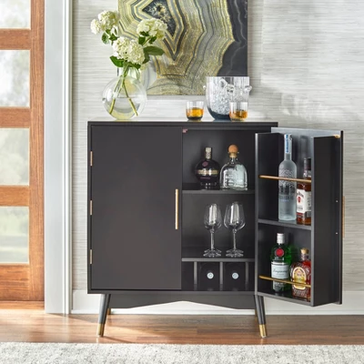 Killian Bar Cabinet - Lifestorey 3 Killian Bar Cabinet - Lifestorey