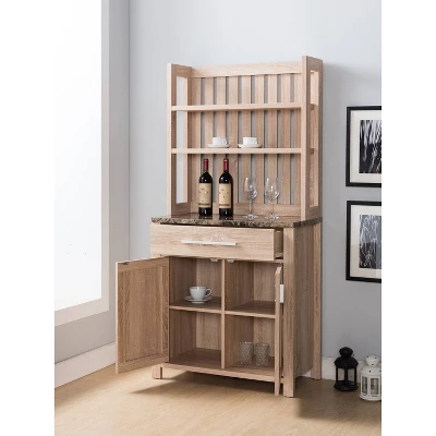 Governors 1 Drawer Baker's Rack Weathered Sand - HOMES: Inside + Out 4 Governors 1 Drawer Baker's Rack Weathered Sand - HOMES: Inside + Out - Image 2