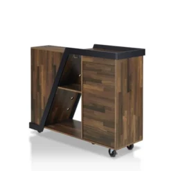 Blackjack 5 Bottle Mobile Wine Cabinet Light Hickory - MiBasics -Famous Furniture Store GUEST 0f8ec0ea c1d5 4450 8578 0ef474a55cb3