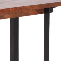 Pisgah Handcrafted Modern Industrial Mango Wood Dining Bench Country Brown/Black - Christopher Knight Home -Famous Furniture Store GUEST 0fcc4326 66aa 448e aca8 eea133249f40
