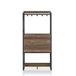 Orella Rustic Baker's Rack Reclaimed Oak - MiBasics -Famous Furniture Store GUEST 1029dcaf 0bba 4a6f b02a e2bbb5477b60