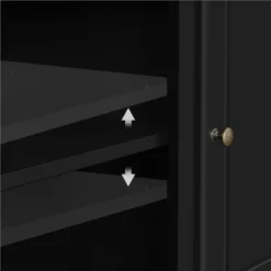 Yaheetech 24.6in Height Mid-century TV Stand TV Console Table Black 15 Yaheetech 24.6in Height Mid-century TV Stand TV Console Table Black -Famous Furniture Store GUEST 1189532d fe41 419b bd44 a244a2497998