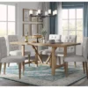 Grant Wood Dining Table Rustic Beige - Finch -Famous Furniture Store GUEST 119c698f 517b 4d04 b95f 738e2d2820c4