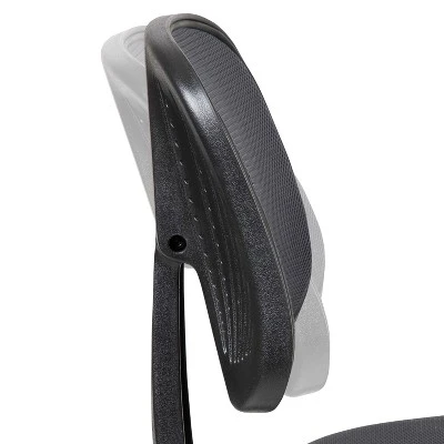 Flash Furniture Flash Fundamentals Mid-Back Mesh Swivel Task Office Chair With Pivot Back And Arms 9 Flash Furniture Flash Fundamentals Mid-Back Mesh Swivel Task Office Chair With Pivot Back And Arms - Image 7