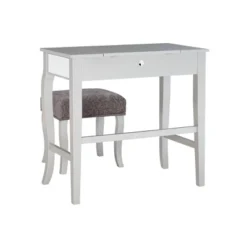 Harper Vanity Set Silver - Linon 21 Harper Vanity Set Silver - Linon -Famous Furniture Store GUEST 1384364d 6c39 4d36 a2ad 159d254b83fc