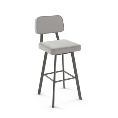 26.75" Clarkson Swivel Counter Height Barstool - Amisco 9 26.75" Clarkson Swivel Counter Height Barstool - Amisco - Image 7