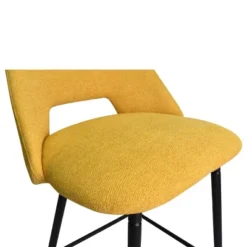 26.5" Edwin Upholstered Counter Height Stool (Set Of 2) Black Leg-The Pop Maison -Famous Furniture Store GUEST 144752e1 0eff 4e7f 836f 61ab3e9a4ac4