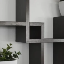 25.5" X 17.75" Intersecting Cube Wall Shelf - Danya B. -Famous Furniture Store GUEST 14d2a7ea d7b2 46e0 acd7 9b846dbe26f0