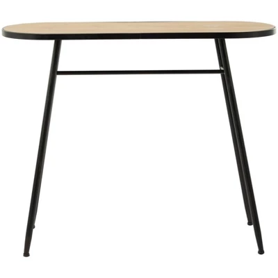 Industrial Metal Console Table Brown - Olivia & May 6 Industrial Metal Console Table Brown - Olivia & May - Image 4