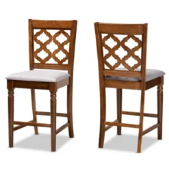 2pc Ramiro Wood Counter Height Barstools - Baxton Studio 17 2pc Ramiro Wood Counter Height Barstools - Baxton Studio -Famous Furniture Store GUEST 15ecf437 87c0 45c7 8d0a 8905718285e5