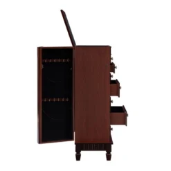 Tierra Contemporary Jewelry Armoire Merlot Brown - Powell Company -Famous Furniture Store GUEST 175af95f 4e72 4d73 b467 dd797fcce098