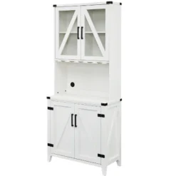 Home Source Bar With Upper Glass Cabinet -Famous Furniture Store GUEST 17a8e1f7 ca8c 4a00 b53a 29e2d0b575a8