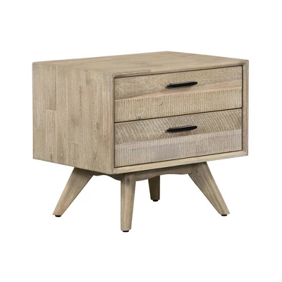 2 Drawer Baly Mid-Century Modern Nightstand - Armen Living 14 2 Drawer Baly Mid-Century Modern Nightstand - Armen Living - Image 12