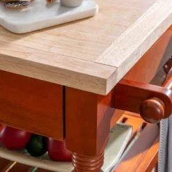 Barker Kitchen Cart And Islands - Linon -Famous Furniture Store GUEST 18b6a4fe bb16 46cc 94d9 a06baeb72a6f