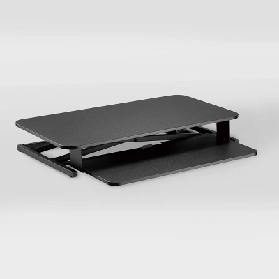 Sit-Stand Converter Desk Black - CorLiving 4 Sit-Stand Converter Desk Black - CorLiving - Image 2