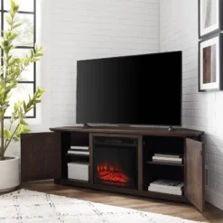 Camden Corner TV Stand For TVs Up To 60" With Fireplace - Crosley 29 Camden Corner TV Stand For TVs Up To 60" With Fireplace - Crosley -Famous Furniture Store GUEST 1923f053 9b89 4437 b494 0ba3a4df15b9