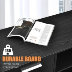 Costway 3-Drawer File Cabinet Mobile Lateral Cabinet Printer Stand EspressoBlack -Famous Furniture Store GUEST 1a441e89 713b 418c b86f 061ba9e6bc18