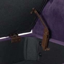 Velvet Tufted Storage Settee Bench - HomePop -Famous Furniture Store GUEST 1a64f6b2 9f0a 4376 8a70 6384abd5a5f2