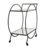 Contemporary Glam Metal Bar Cart - Olivia & May