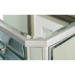 Aislin Jewelry Armoire Mirror/Silver - Powell Company -Famous Furniture Store GUEST 1b0b5806 6818 40f1 9df2 a6a8ababf87d