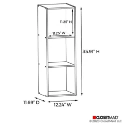 Closetmaid Wooden Decorative Stackable Horizontal Vertical 3 Cube Shelving Unit Storage Organizer Cubeical For Living Room, Bedroom, Or Office, White 8 Closetmaid Wooden Decorative Stackable Horizontal Vertical 3 Cube Shelving Unit Storage Organizer Cubeical For Living Room, Bedroom, Or Office, White -Famous Furniture Store GUEST 1b0df0a9 602d 41e6 837d 02d8d35ca3f4