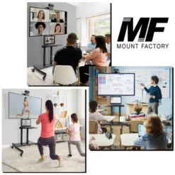 Mount Factory Rolling TV Stand Mobile TV Cart For 55" - 80" Plasma Screen, LED, LCD, OLED, Curved TV's - Universal Mount With Wheels 13 Mount Factory Rolling TV Stand Mobile TV Cart For 55" - 80" Plasma Screen, LED, LCD, OLED, Curved TV's - Universal Mount With Wheels -Famous Furniture Store GUEST 1b61a2e7 43b5 4001 b405 95475eee3578
