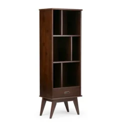 Tierney Solid Hardwood Mid Century Bookcase And Storage Unit - WyndenHall -Famous Furniture Store GUEST 1b7ecde7 2111 4f9b 9784 2f2593f0c945